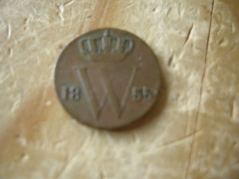 (afbeelding voor) 1/2 Cent 1855 zf-